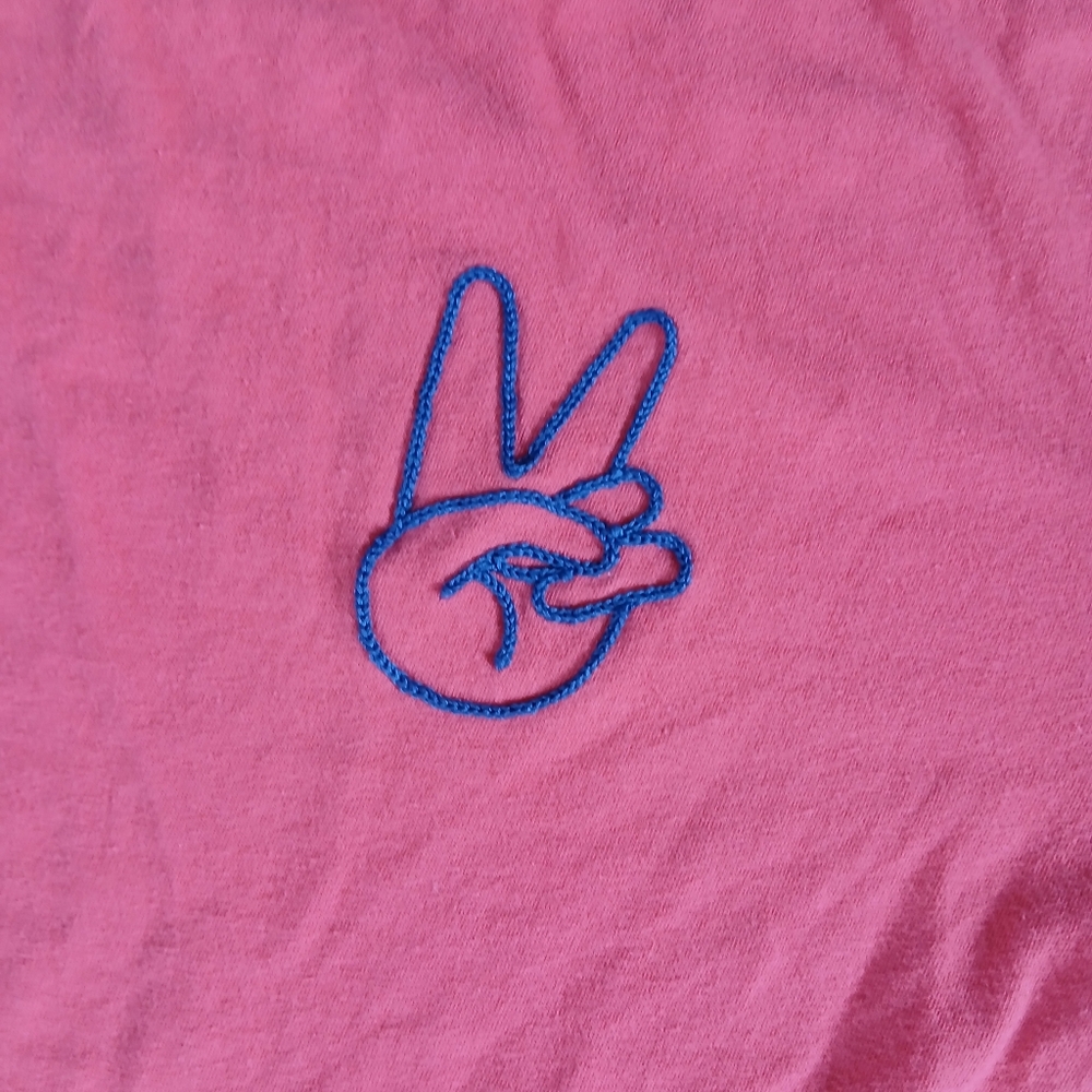 Peace Sign Graphic Tee - Picture 2 of 3